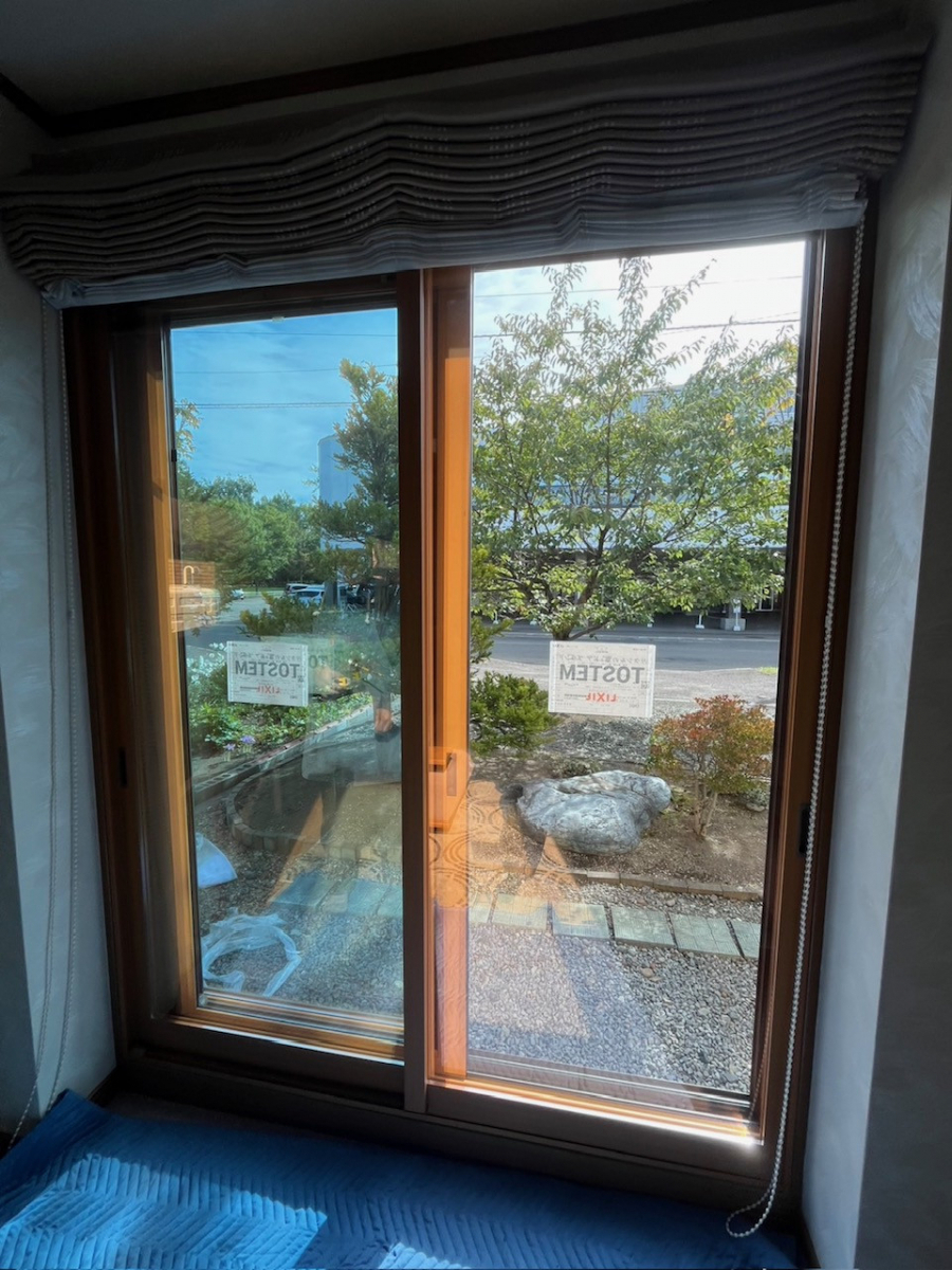 古石商店の窓リノベ活用でお得に内窓取り付け。取り付けは約30分。暖冷房費対策、騒音対策にもなります。の施工後の写真1