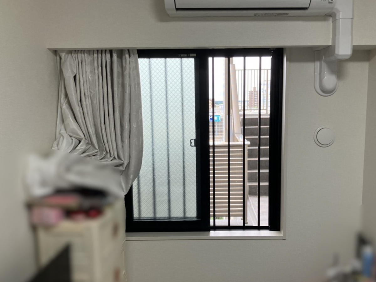 つくば住生活 つくば店の【補助金対象】マンションの窓に内窓を取付けて断熱と防音効果UP!<茨城県つくば市>の施工前の写真2