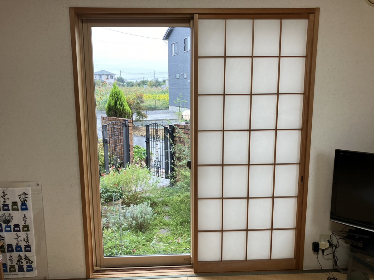つくば住生活 つくば店の【補助金対象】和室の窓に「LIXIL インプラス」を取付けて、冬は暖かく静かな空間への施工前の写真1