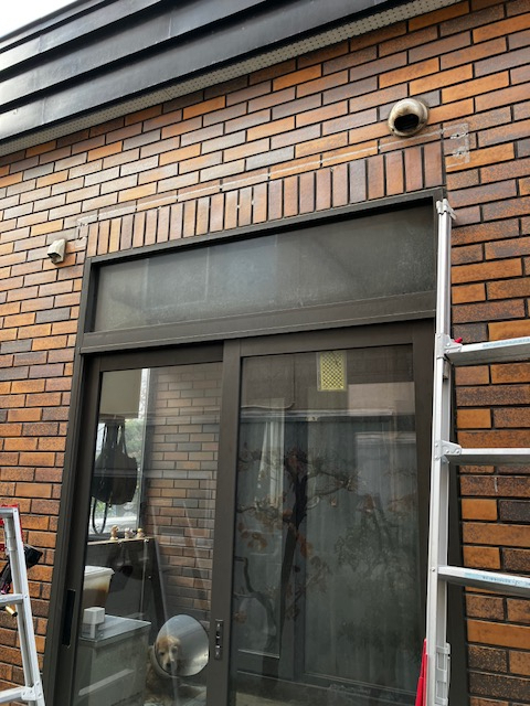 三幸トーヨー住器の愛犬のために日よけの設置🐶の施工前の写真1