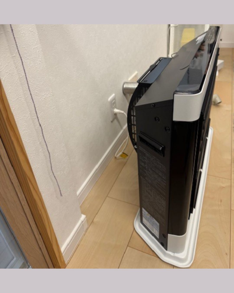 三幸トーヨー住器の暖房器具取付工事👷の施工前の写真3