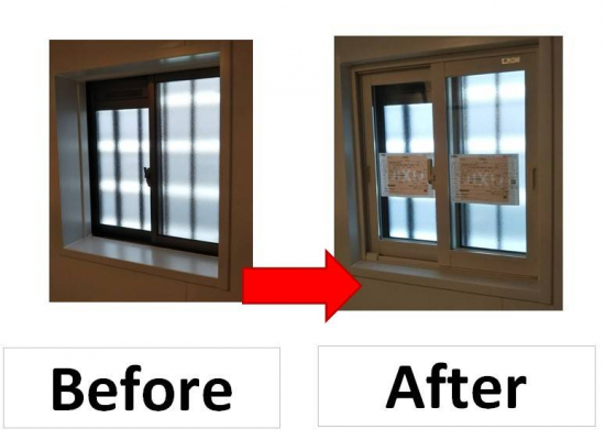マドクターXの内窓取付施工事例写真1