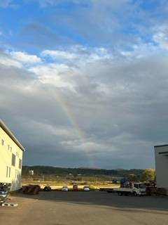 虹🌈出てます。 AOBT 浪岡インター店のブログ 写真1