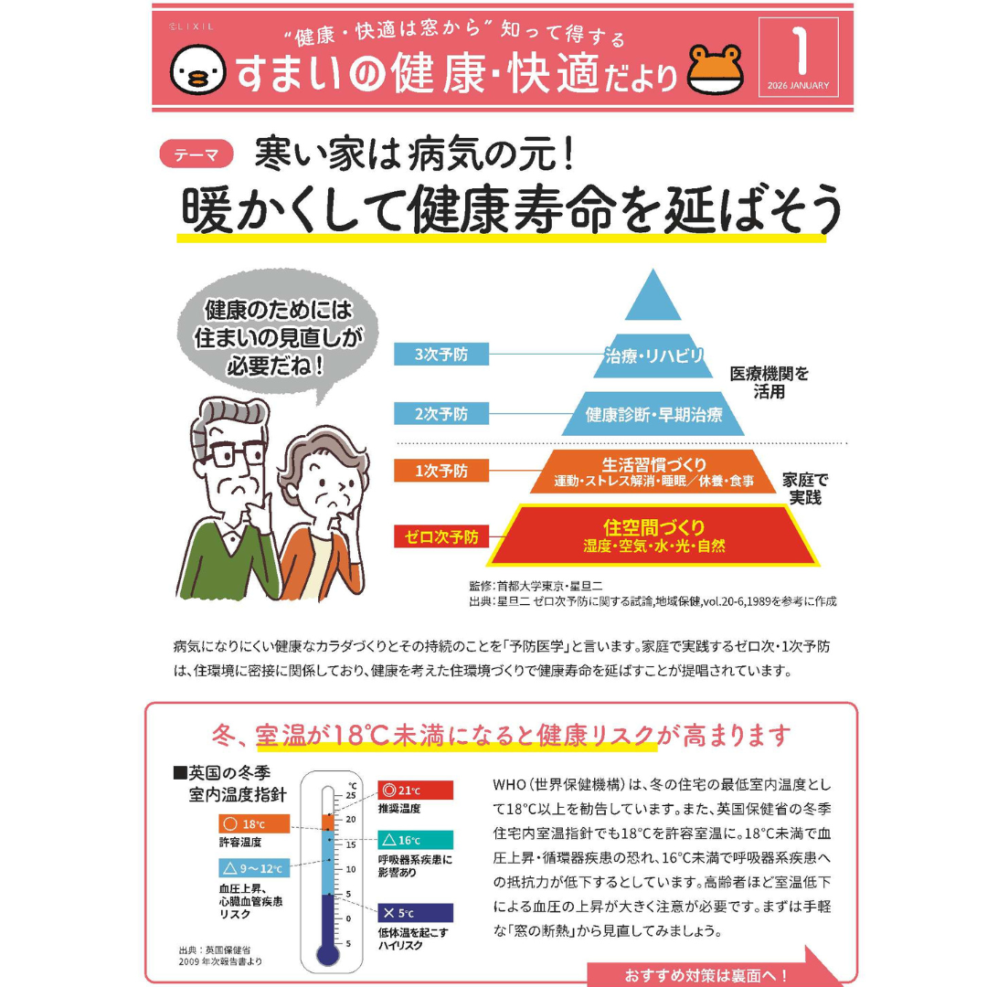 すまいの健康・快適だより【１月号】 AOBT 浪岡インター店のイベントキャンペーン 写真1