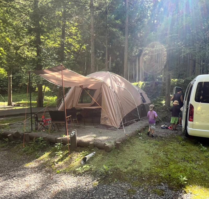 キャンプ カワサキトーヨー住器 那須那珂川のブログ 写真1