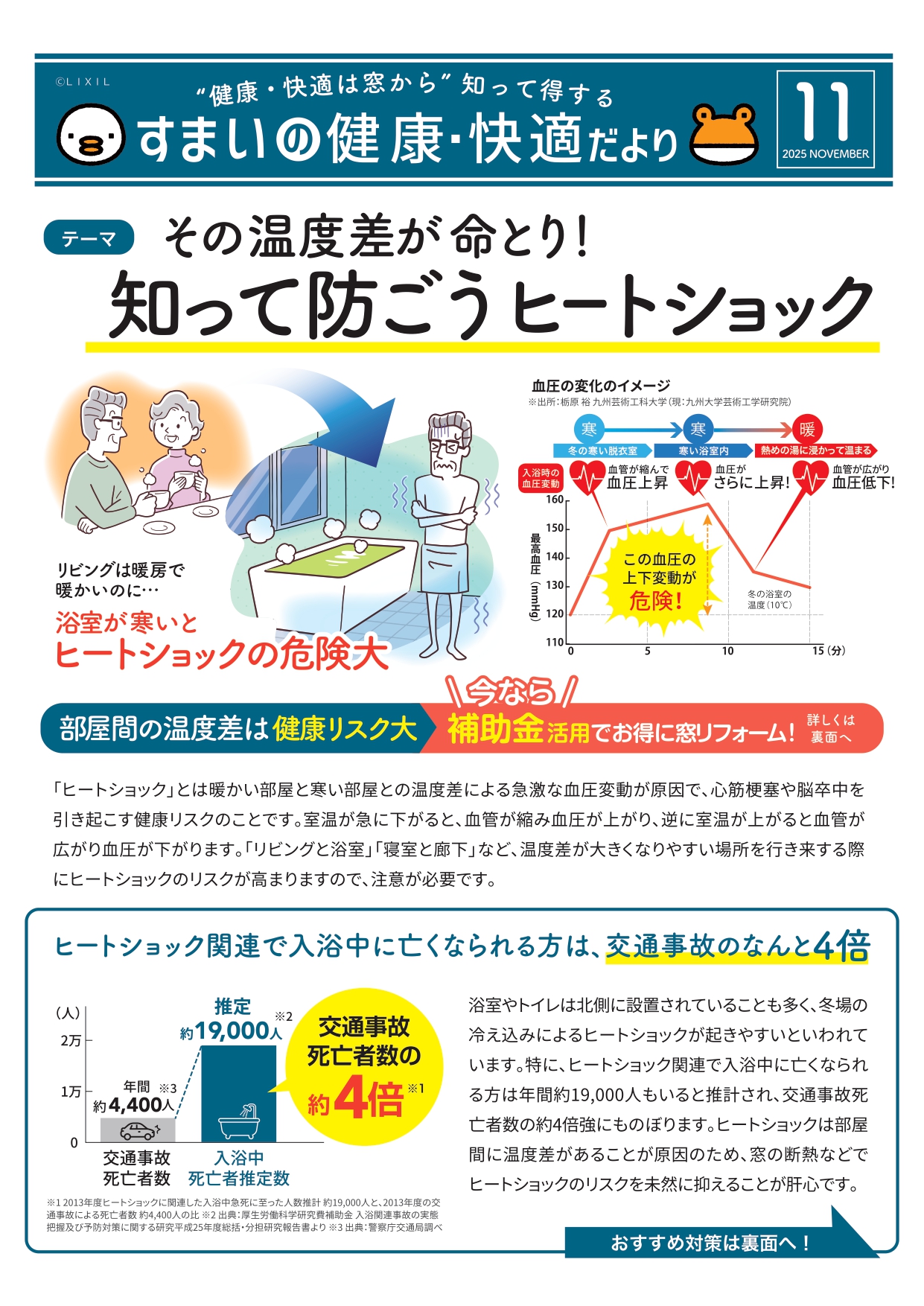 すまいの健康・快適だより2025.11 カワサキトーヨー住器 那須那珂川のイベントキャンペーン 写真1