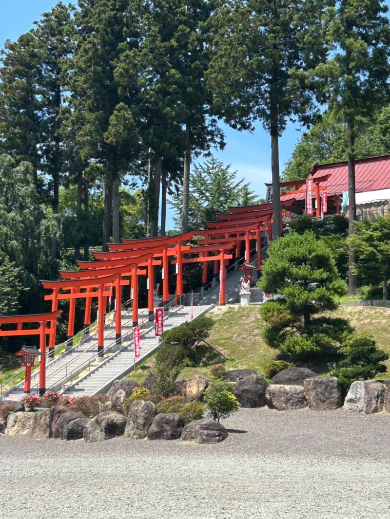⛩ 高屋敷稲荷神社 ⛩ カワサキトーヨー住器 那須那珂川のブログ 写真1