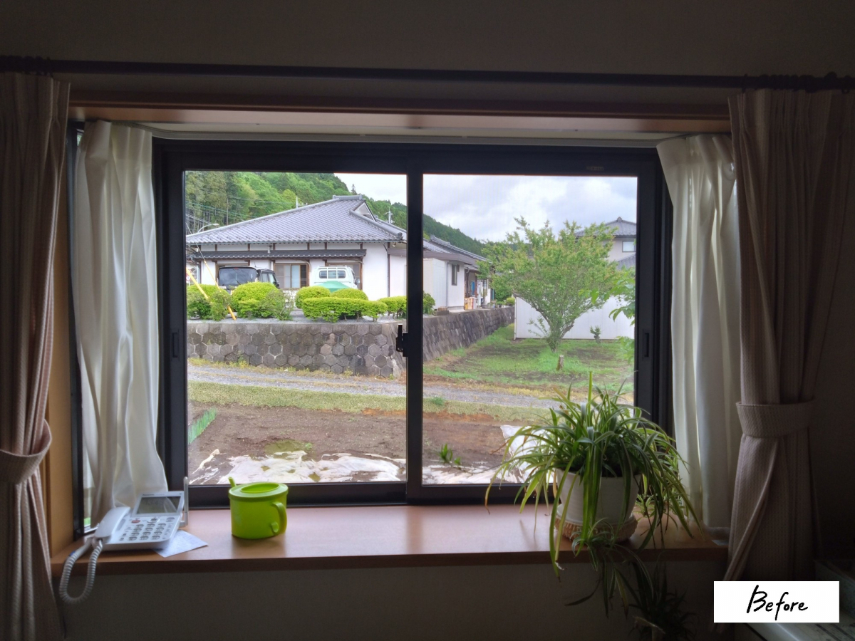 カワサキトーヨー住器 那須那珂川の内窓設置工事の施工前の写真2