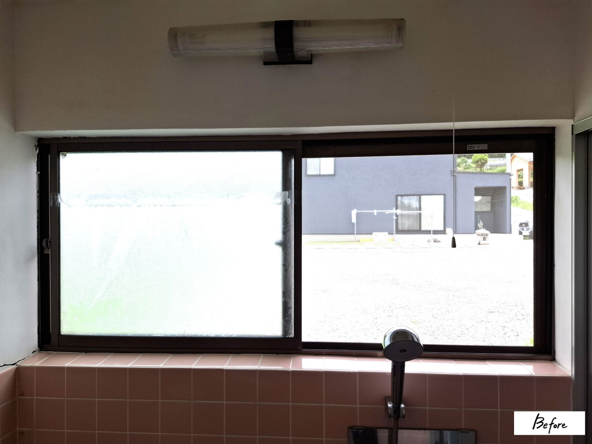 カワサキトーヨー住器 那須那珂川の内窓設置工事の施工前の写真1