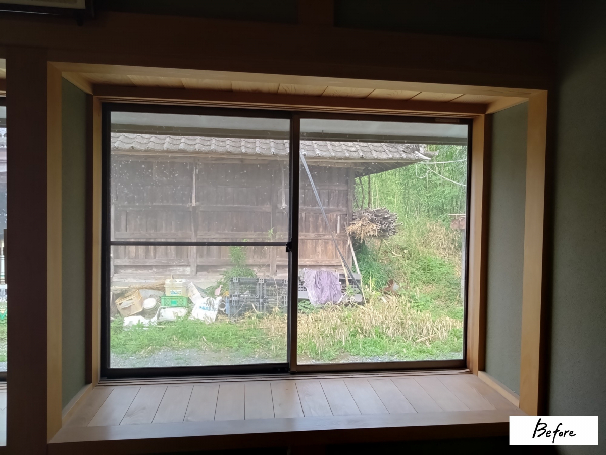 カワサキトーヨー住器 那須那珂川の内窓設置工事の施工前の写真3