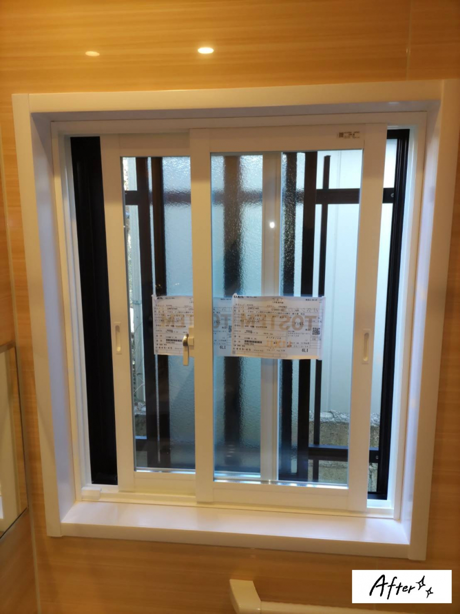 カワサキトーヨー住器 那須那珂川の内窓設置工事(T 様邸)の施工後の写真1