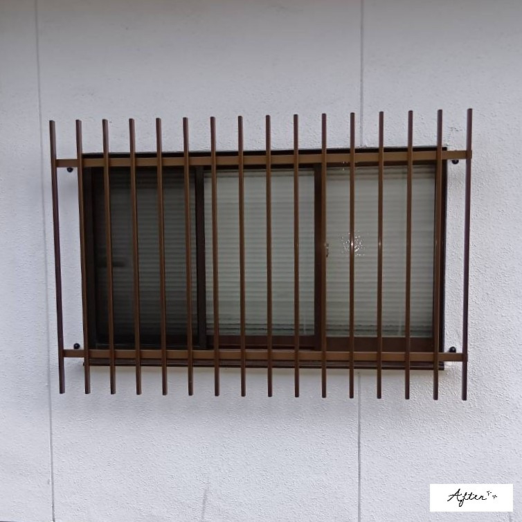 カワサキトーヨー住器 那須那珂川の面格子設置工事(W 様邸)の施工後の写真1