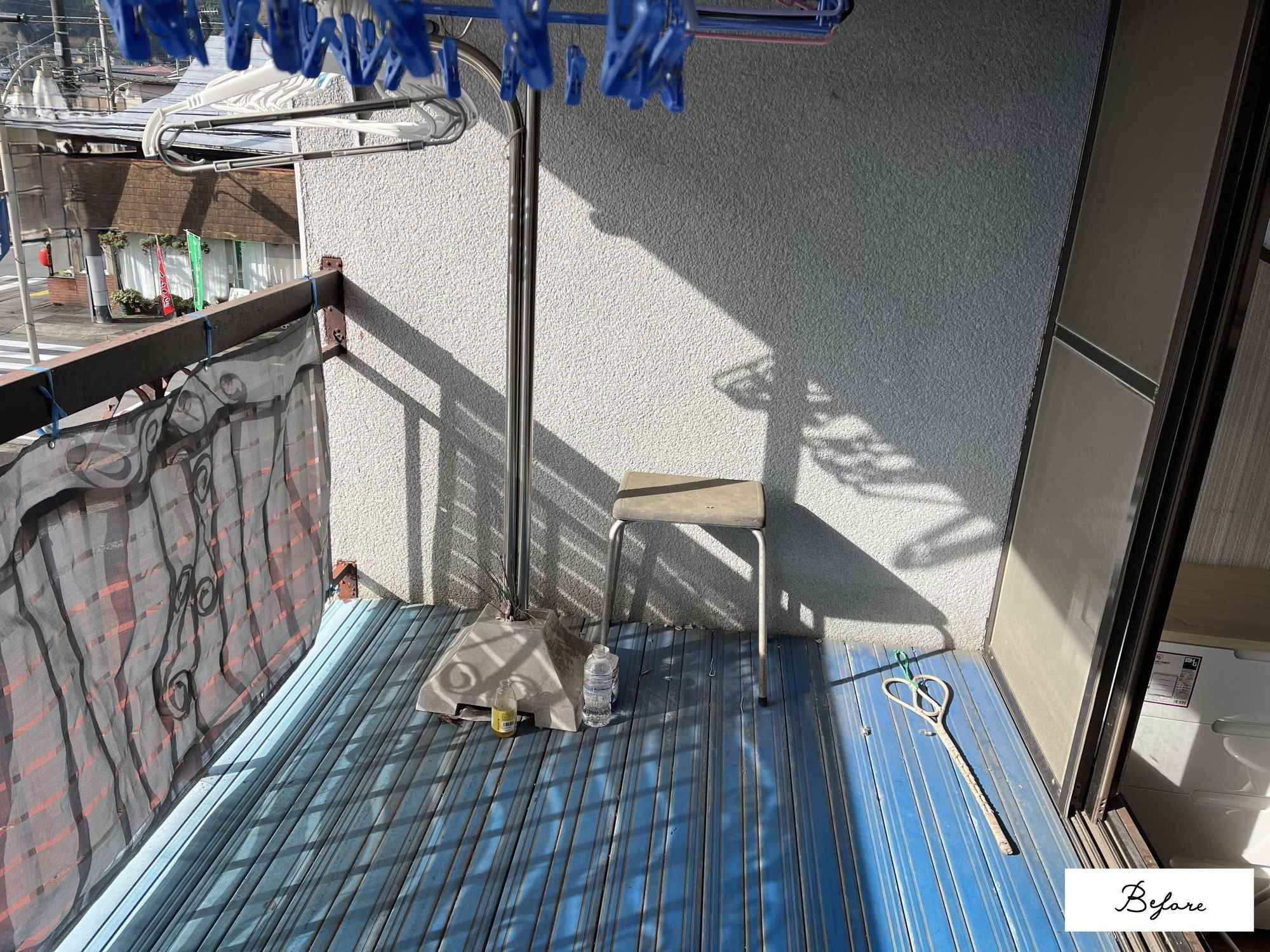 カワサキトーヨー住器 那須那珂川のバルコニー取替工事(A 様邸)の施工前の写真2