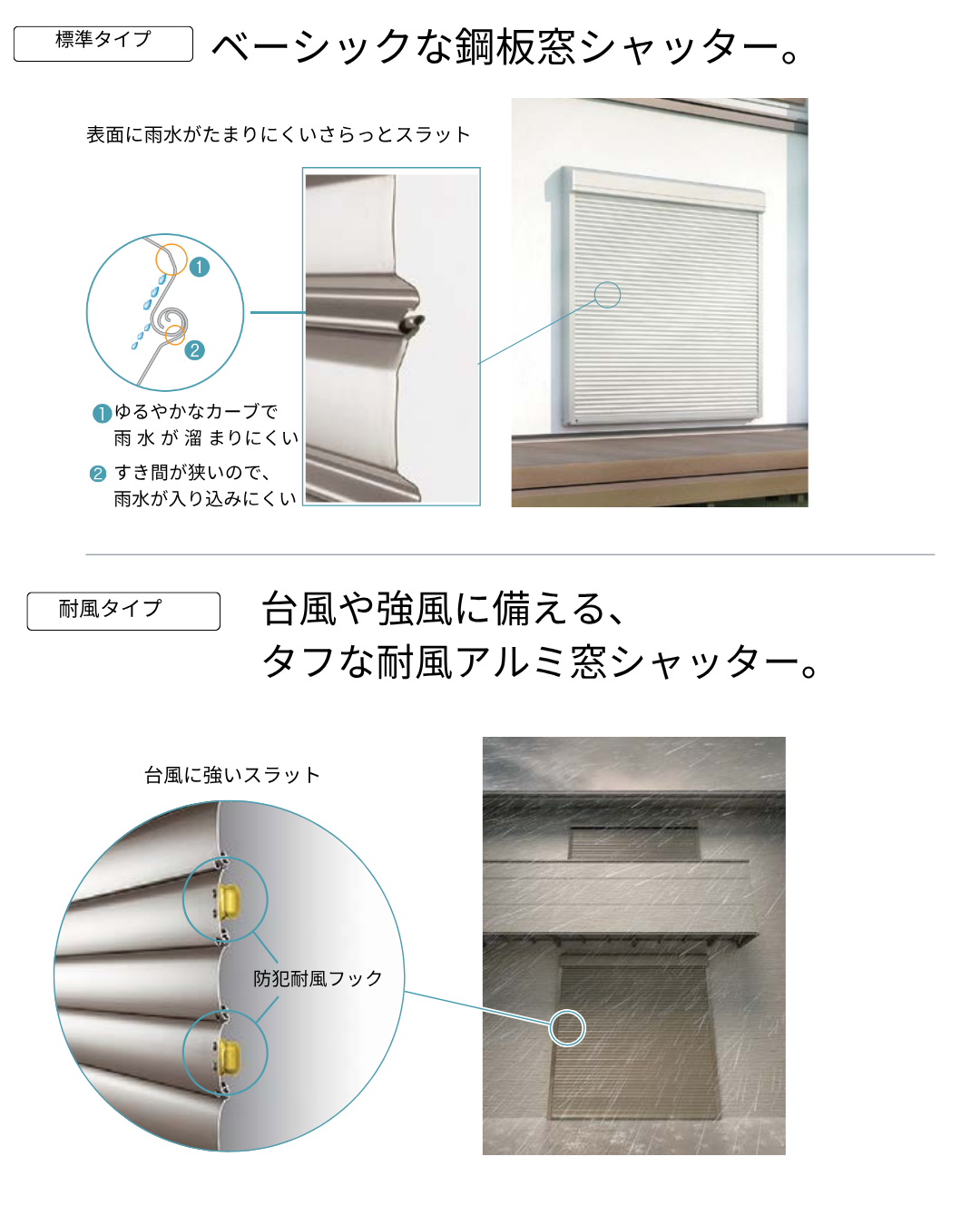 LIXILシャッター シリーズ第1回 台風対策編 マドLABO前橋のブログ 写真3
