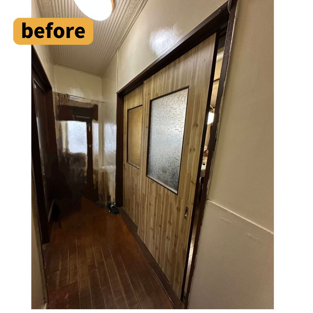 マドLABO前橋の室内建具の交換「Renova-リノバ-」をしました(前橋市)の施工前の写真1