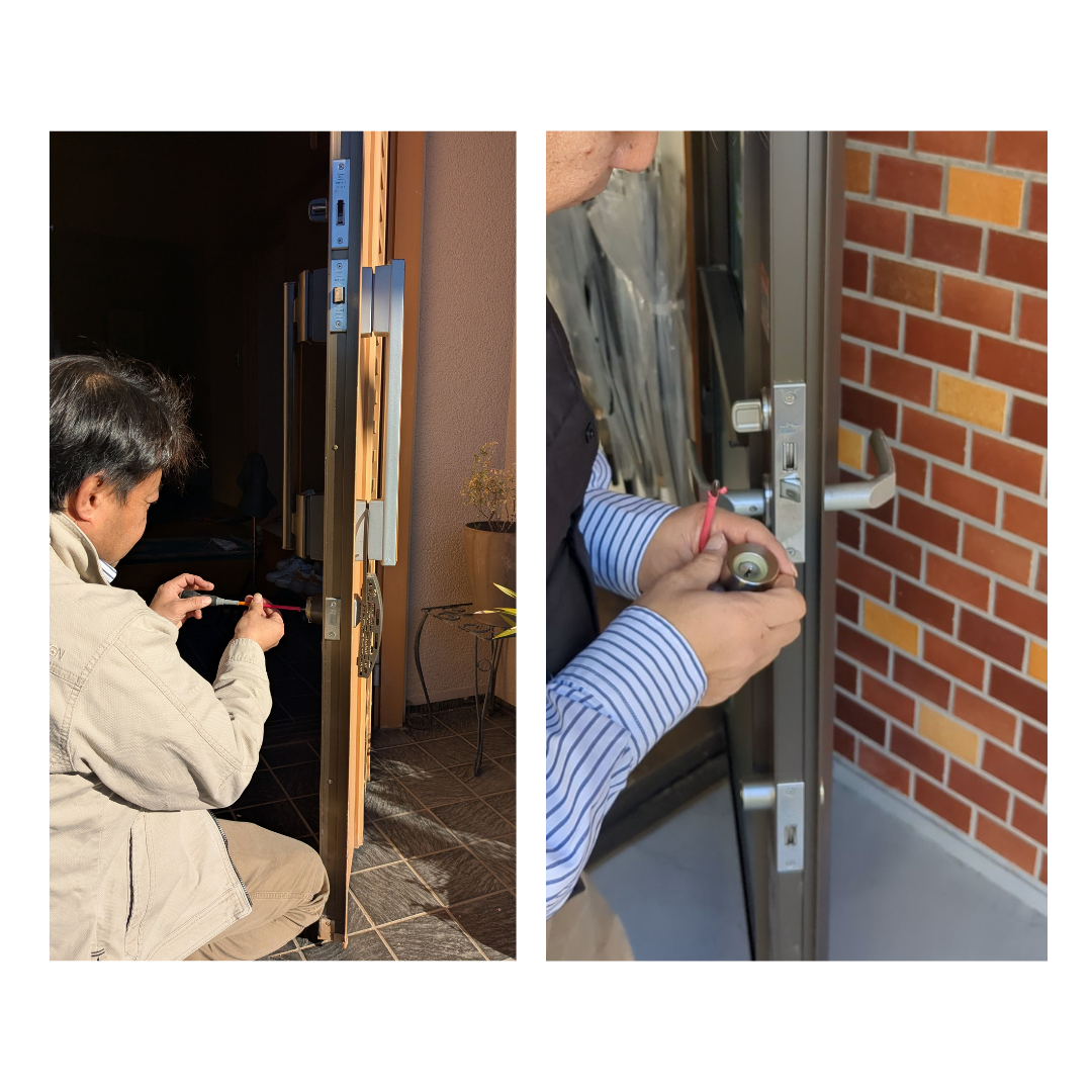 マドLABO前橋の【前橋市】シリンダー（鍵）交換をしました。の施工前の写真1