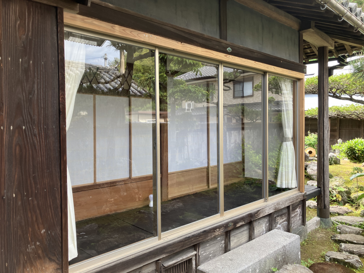 広海クラシオ 徳島店の【窓リフォーム施工事例】築100年の数寄屋造り住宅を快適にの施工前の写真1