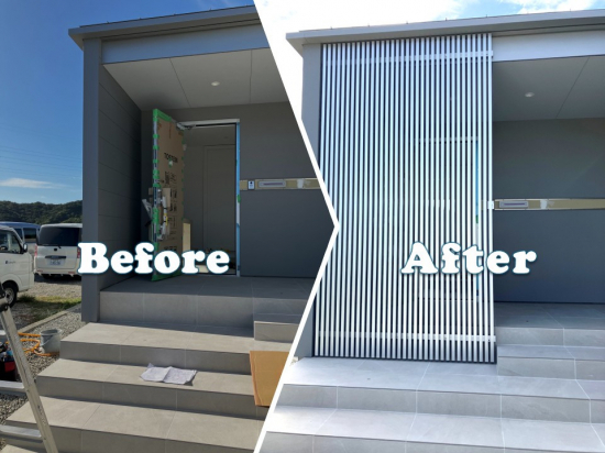 施工事例の写真