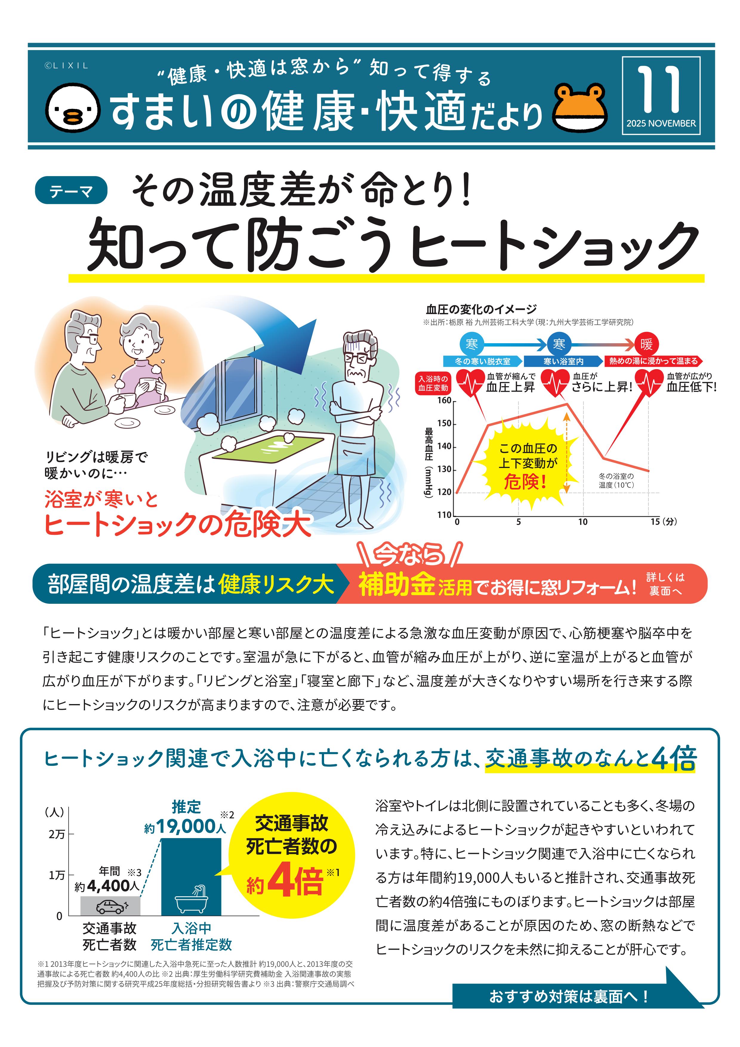 住まいの快適だより＿１１月号 リ・ウィンドのブログ 写真1