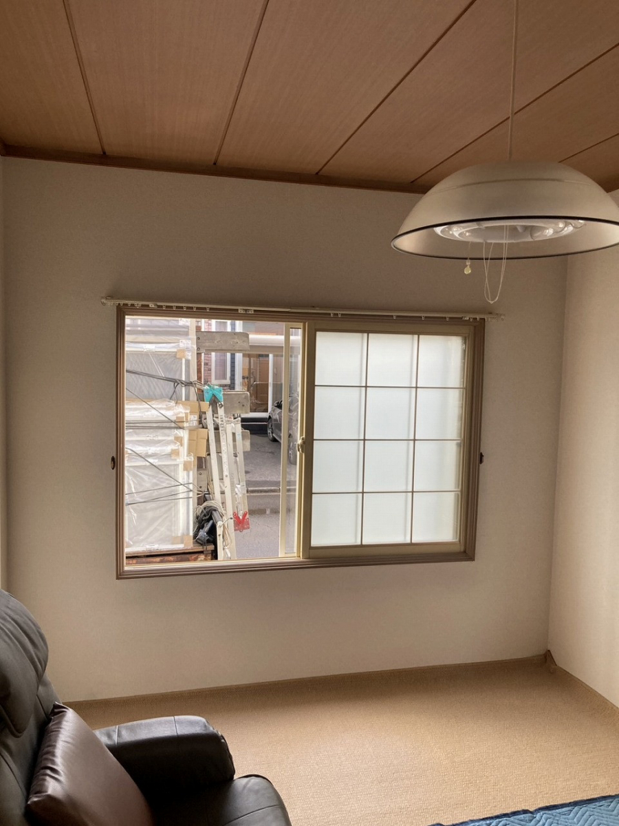 リ・ウィンドのリピーター様邸｜和室の【内窓設置】の施工前の写真1