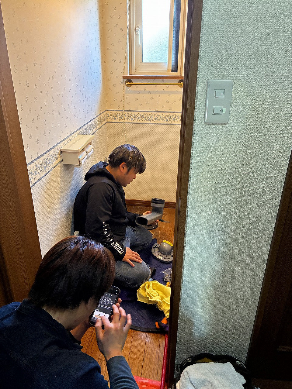 リ・ウィンドの水漏れをきっかけにトイレリフォームの施工前の写真1