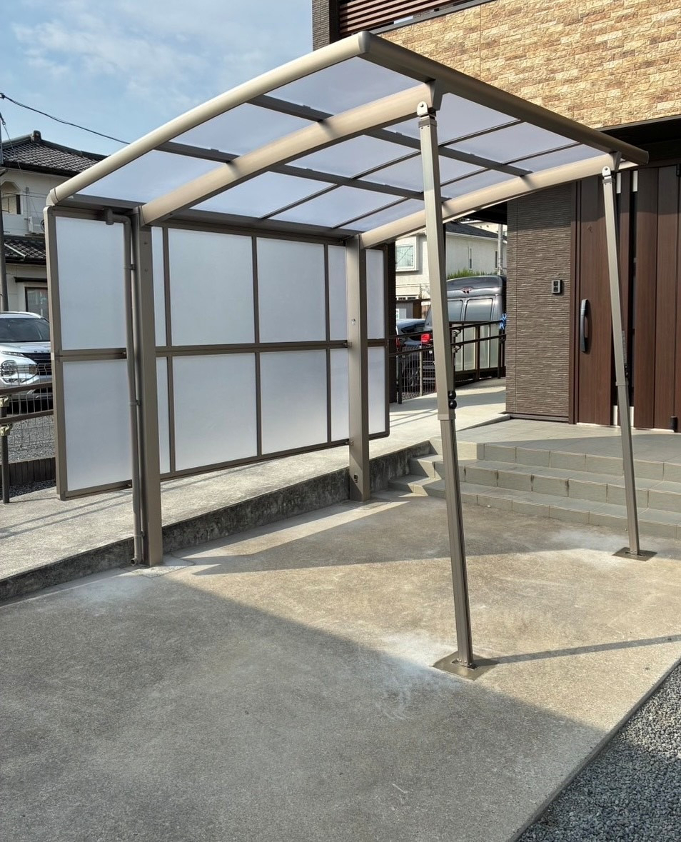 MGI佐野の《小山市》サイクルポート工事を行いましたの施工後の写真1