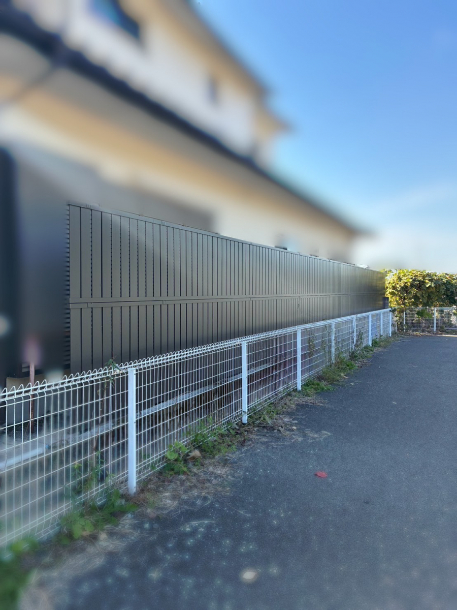 MGI佐野の《栃木市》フェンス工事を行いました！の施工後の写真1