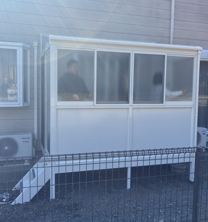 MGI佐野の高根沢町にてテラス囲い工事を行いました！の施工後の写真1