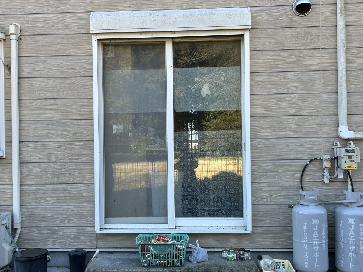 MGI佐野の高根沢町にてテラス囲い工事を行いました！の施工前の写真1