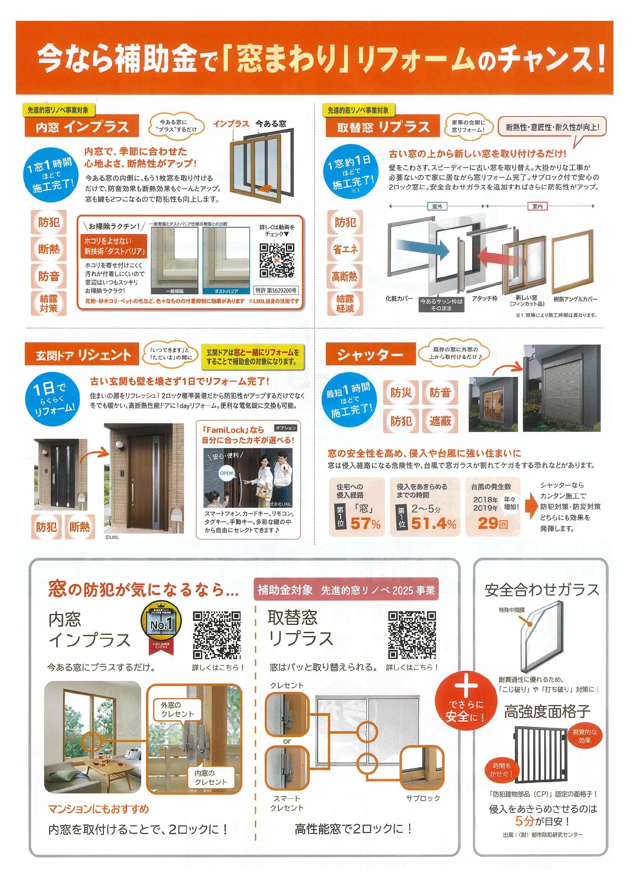 今年が最終年!!補助金を使ってお得にリフォーム! アイプラン今井ガラス建材のイベントキャンペーン 写真2