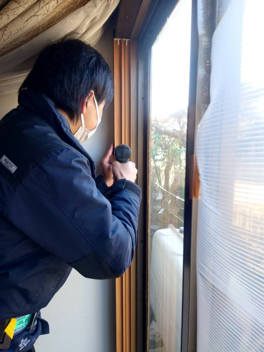 アイプラン今井ガラス建材の内窓を設置してお部屋の中を暖かく快適に・・・の施工前の写真2