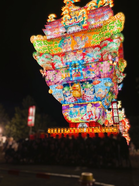 能代の祭り　【天空の不夜城】 大渕トーヨー住器のブログ 写真2