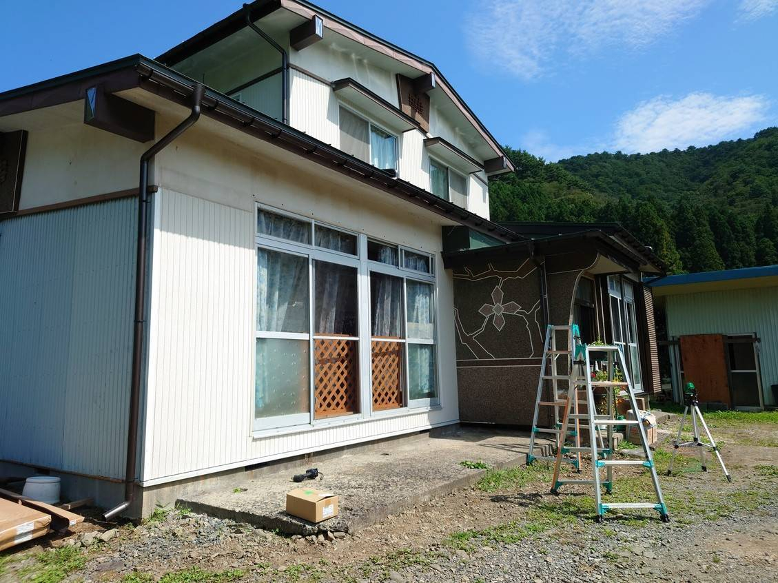 北豊トーヨー住器のT様邸　サニージュ設置工事の施工前の写真1