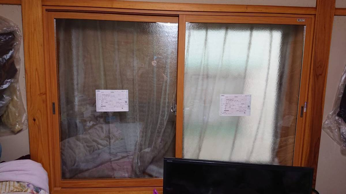北豊トーヨー住器の内窓　インプラスＰＧ設置工事の施工後の写真1