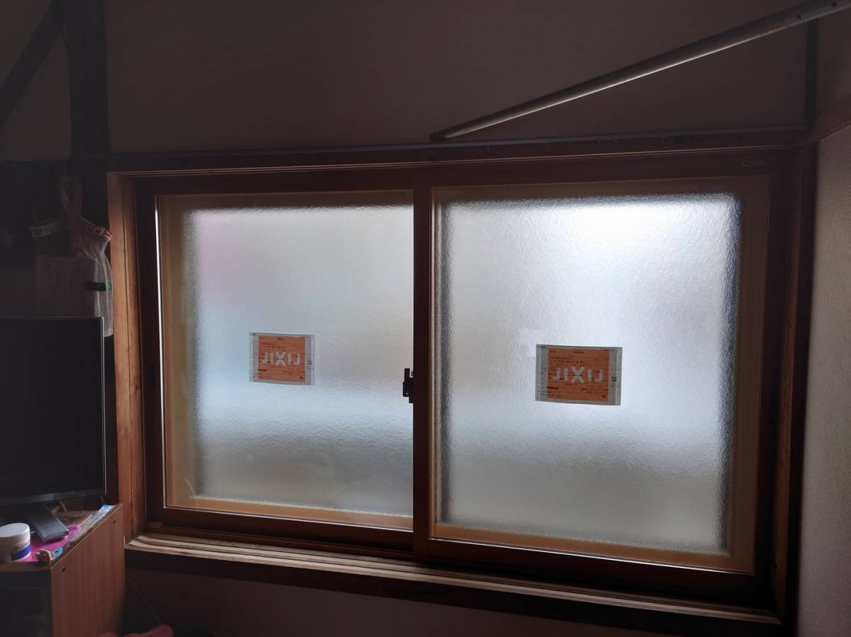 北豊トーヨー住器の内窓　インプラスＰＧ取付工事の施工後の写真1