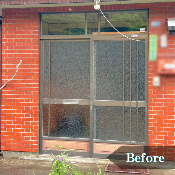 北豊トーヨー住器のお客様のご自宅に「リシェント」を取り付けました!の施工前の写真1