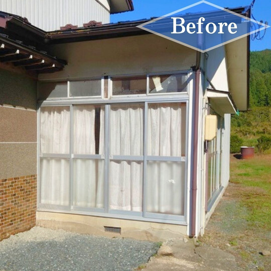 北豊トーヨー住器のK様邸にサニージュを取り付けました!の施工前の写真1