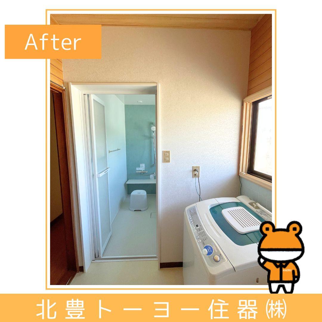 北豊トーヨー住器のY様邸の浴室改修工事を行いました！の施工後の写真2