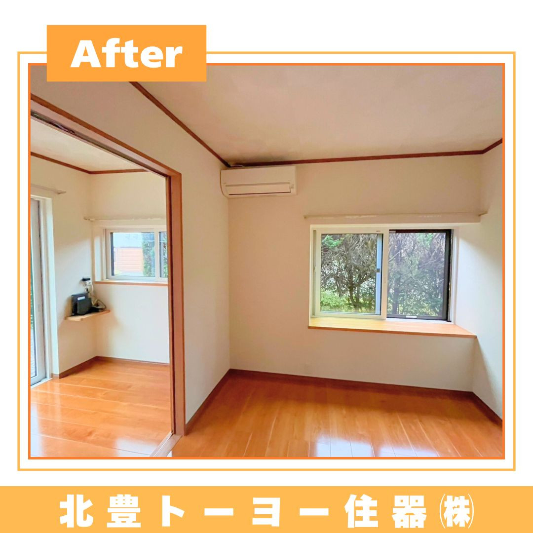 北豊トーヨー住器のK様邸の内装工事とEW取付を行いました！の施工後の写真1
