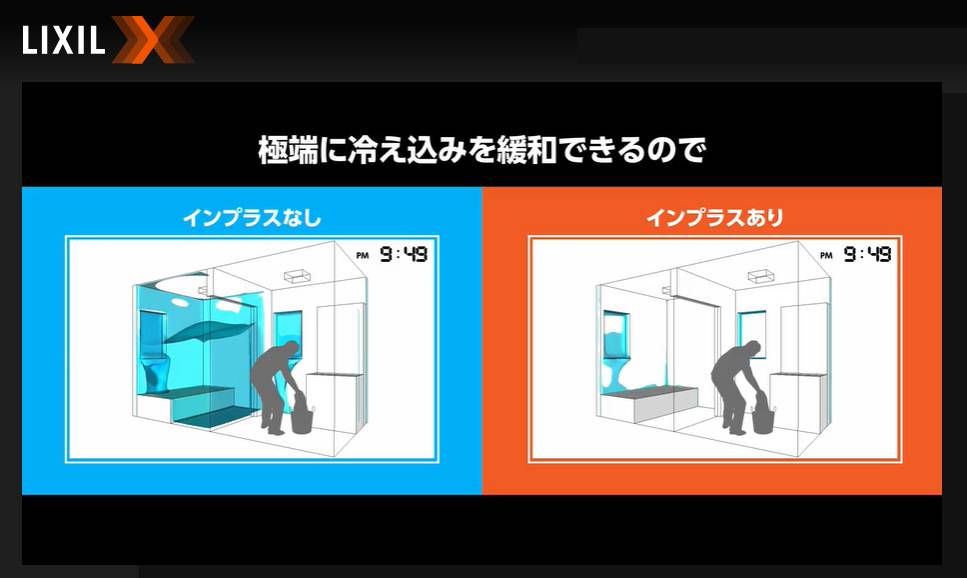 LIXIL　温度シュミレーション＜浴室編＞ 末次トーヨー住器のブログ 写真3