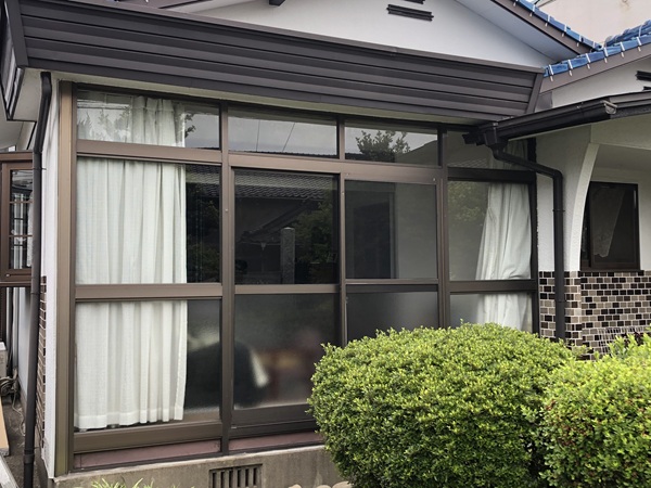 末次トーヨー住器の雨戸のあるくらしの施工事例詳細写真1