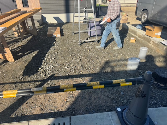 末次トーヨー住器のカーポート＊ネスカFの施工事例詳細写真2