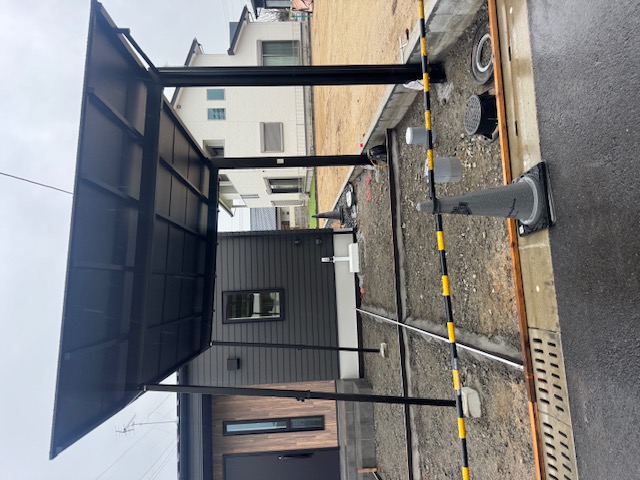 末次トーヨー住器のカーポート＊ネスカFの施工事例詳細写真3