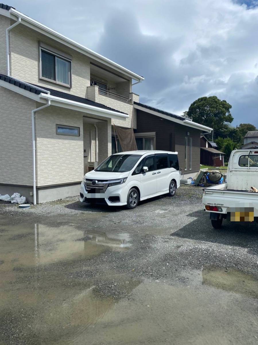 末次トーヨー住器のカーポート選びは、暮らしかた選びの施工前の写真1