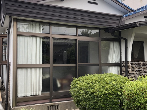 末次トーヨー住器の雨戸のあるくらしの施工前の写真1