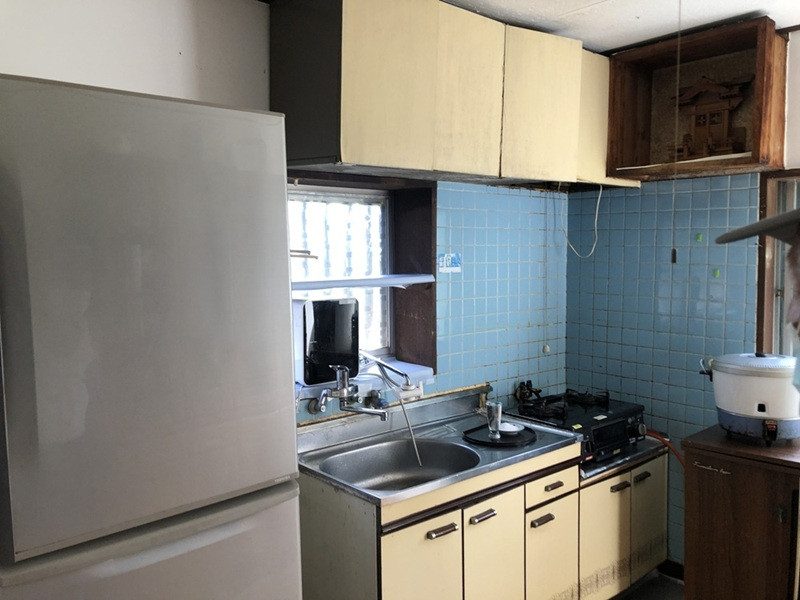 末次トーヨー住器のキラキラ キッチンリフォームの施工前の写真1