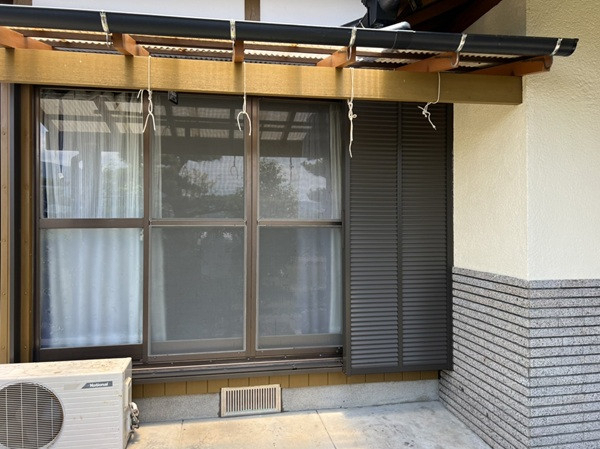 末次トーヨー住器の挑戦「雨戸」の施工後の写真1