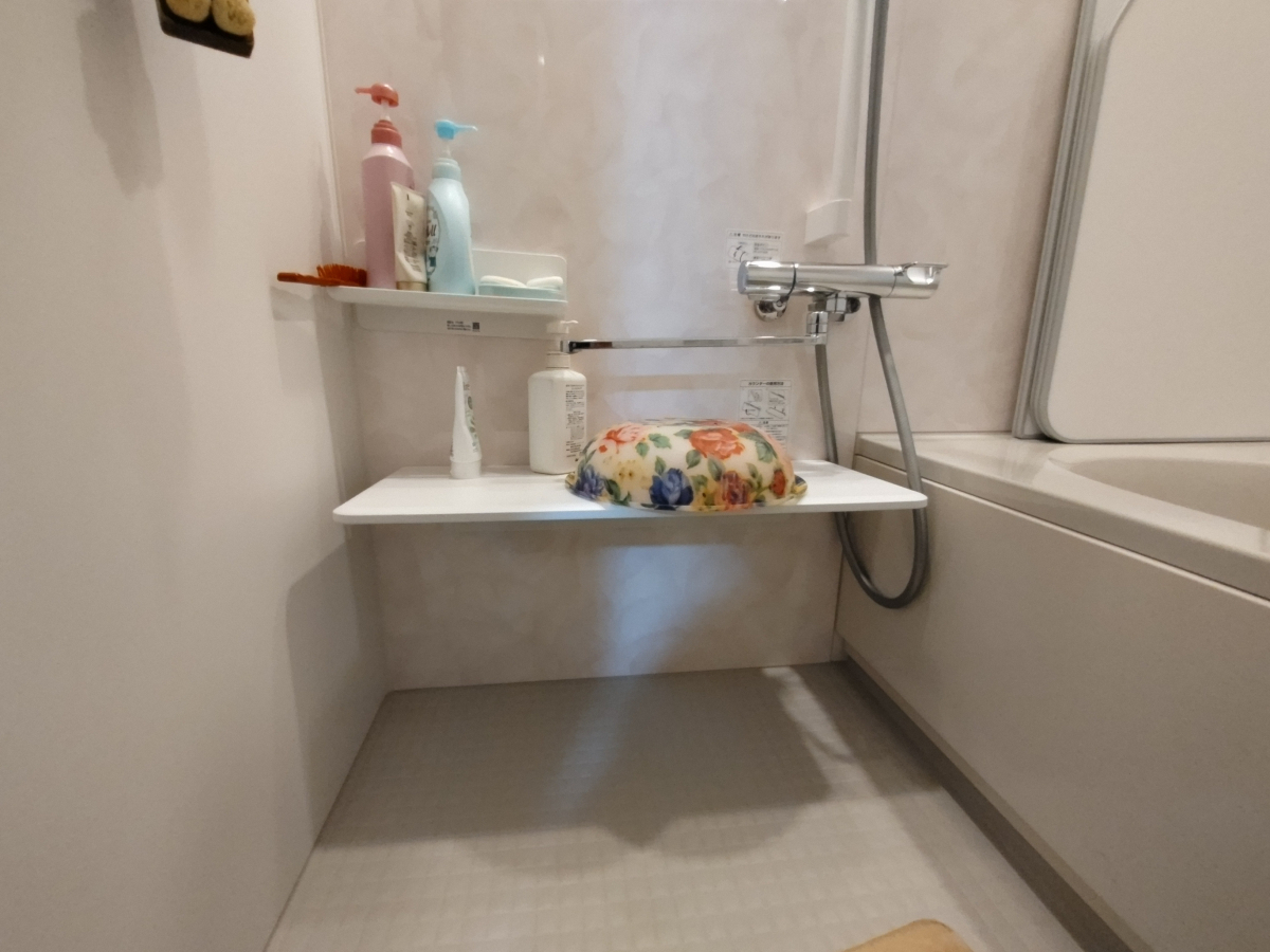 末次トーヨー住器のシステムバスルームの施工後の写真2