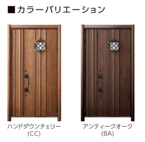 末次トーヨー住器のリシェント玄関ドアの施工後の写真2