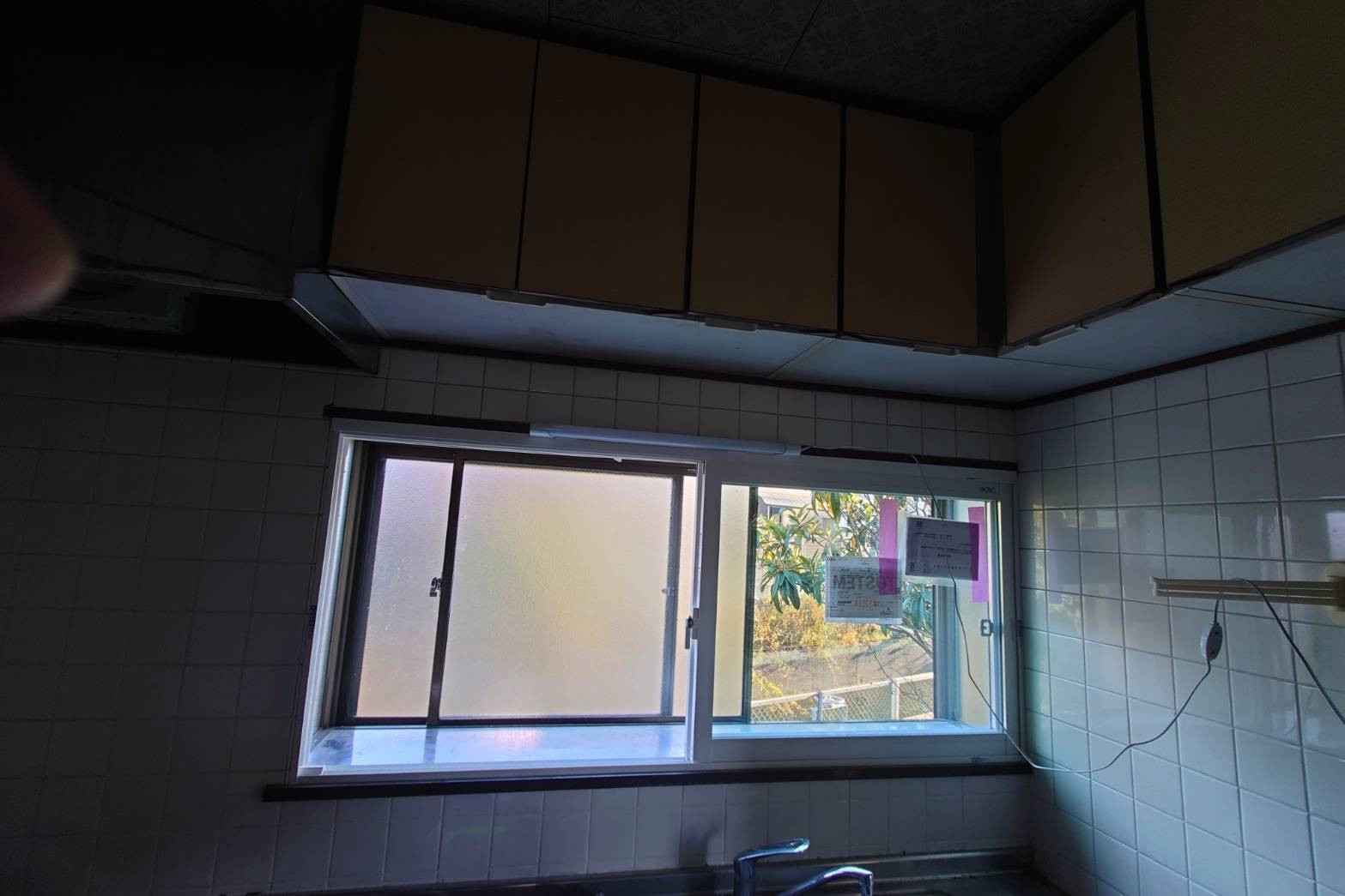 末次トーヨー住器のキッチンに内窓をの施工後の写真1